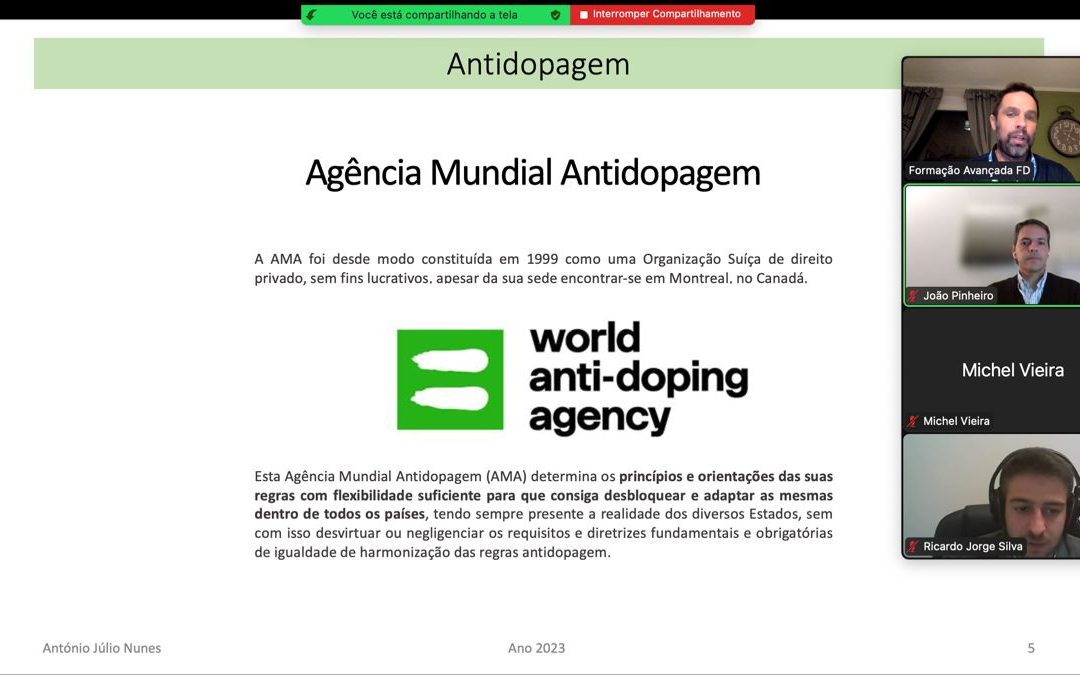 Pós-Graduação em Direito do Desporto – Faculdade de Direito – Escola de Lisboa da Universidade Católica Portuguesa de Lisboa