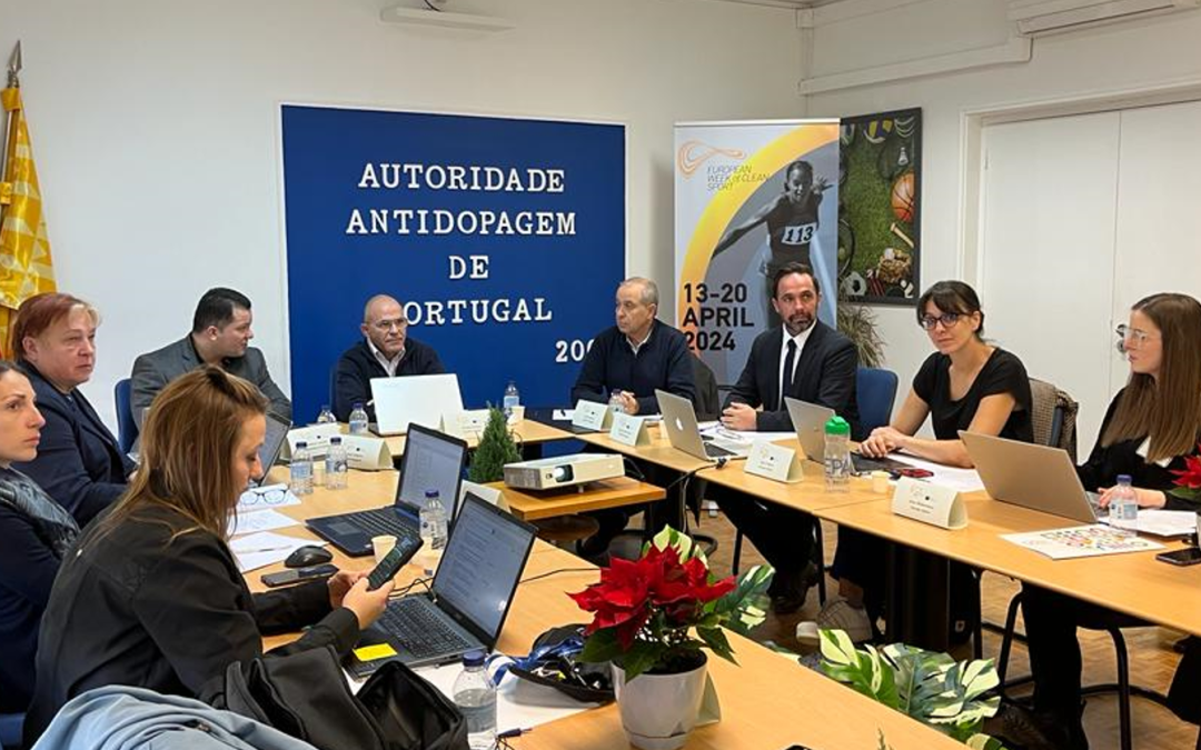 A ADoP organizou a 3ª reunião presencial do projeto – EWCS “European Week of Clean Sport”