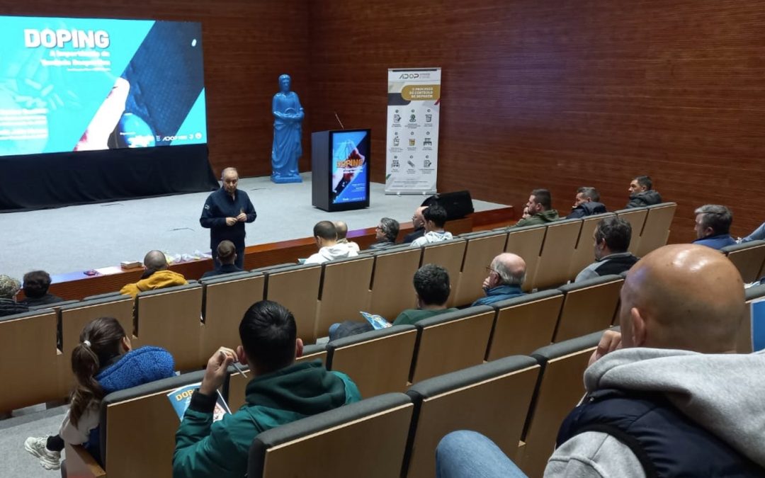 A ADoP com os treinadores e dirigentes das coletividades do Concelho de Vizela