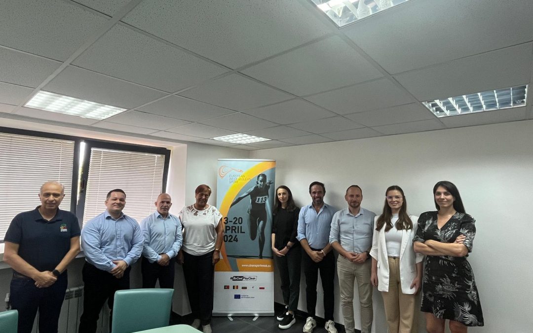 ADoP participa na 4ª reunião do Projeto ERASMUS+ “EWCS – European Week of Clean Sports”, em Sófia – Bulgária