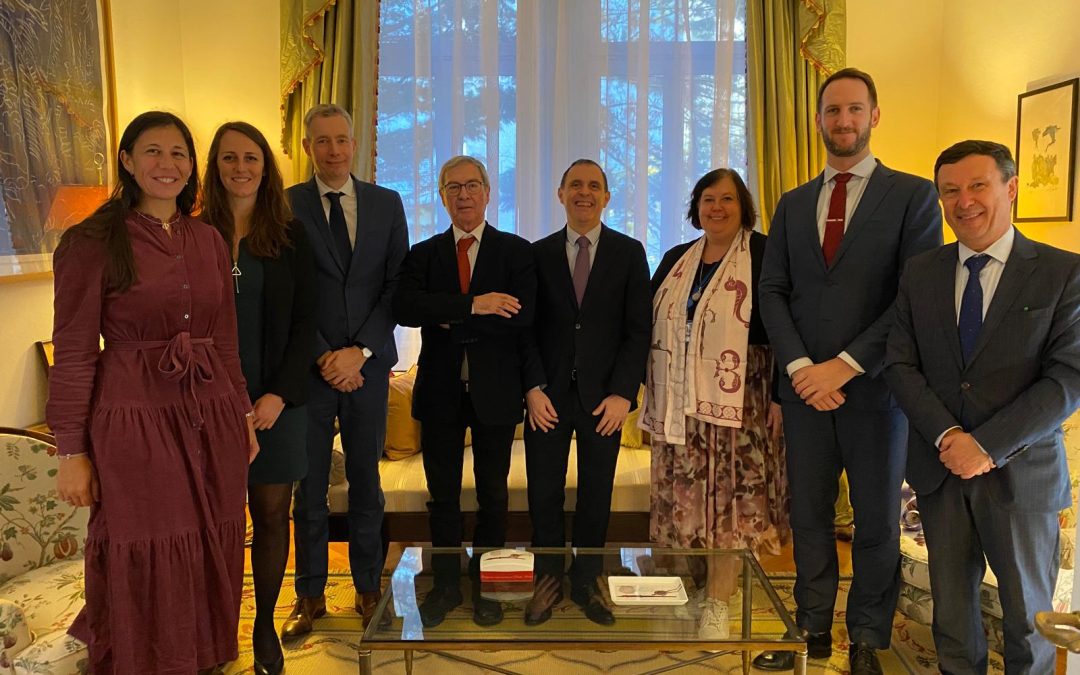 Homenagem ao Presidente Dr. Manuel Brito no Conselho da Europa e na Embaixada de Portugal