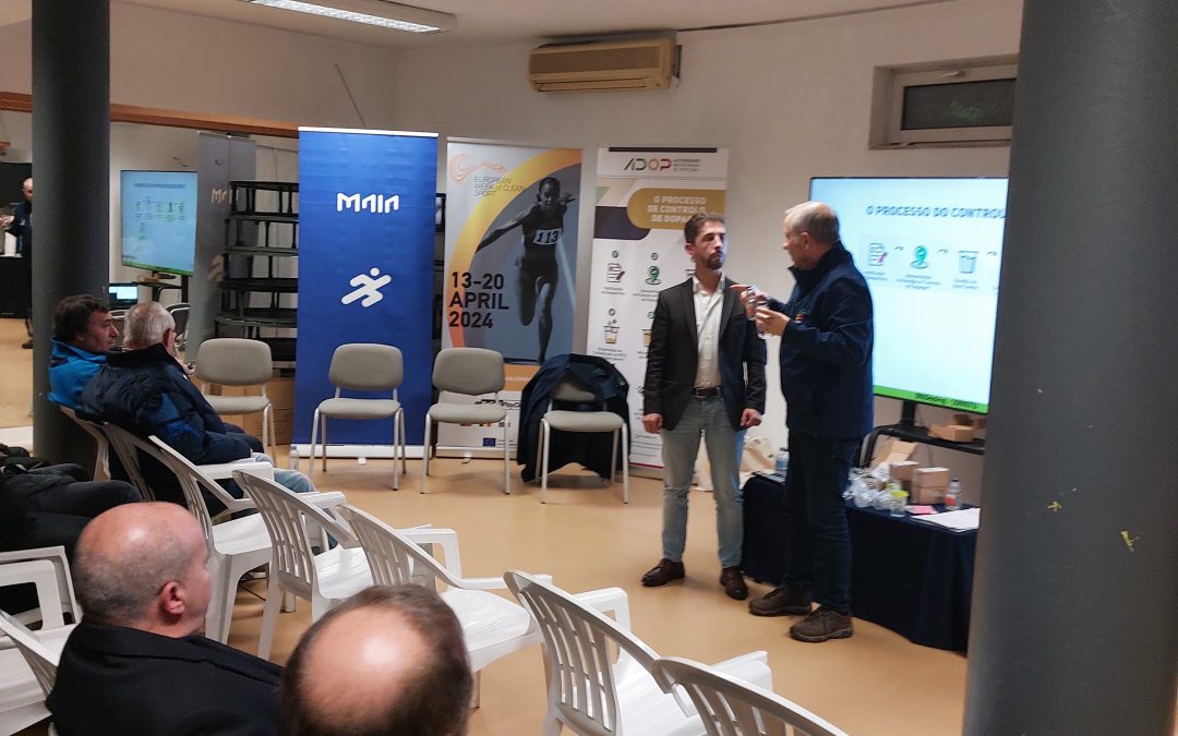 Sessões de Sensibilização e Formação sobre Doping no CAR da Maia