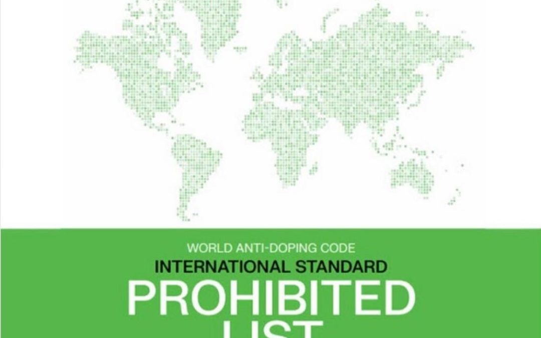 Nova Lista de Substâncias e Métodos Proibidos para 2025 já em vigor!!