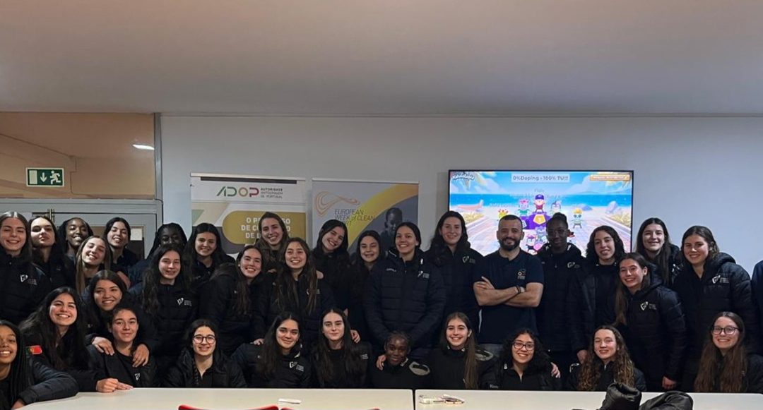 0%Doping, 100%TU! – Seleções Nacionais Femininas de Andebol Sub-17 e Sub-19