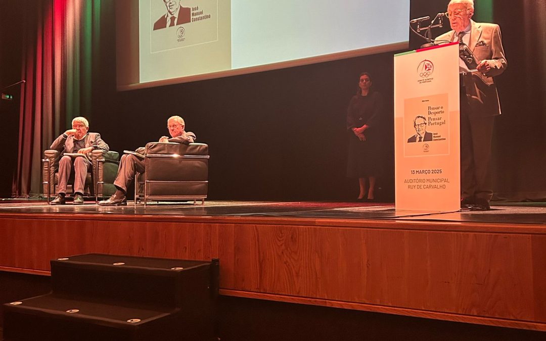 ADoP marcou presença na apresentação do livro “José Manuel Constantino — Pensar o Desporto, Pensar Portugal”