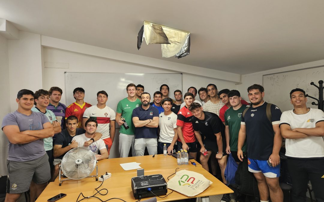 ADoP com a Seleção Nacional Sub-20 de Rugby XV
