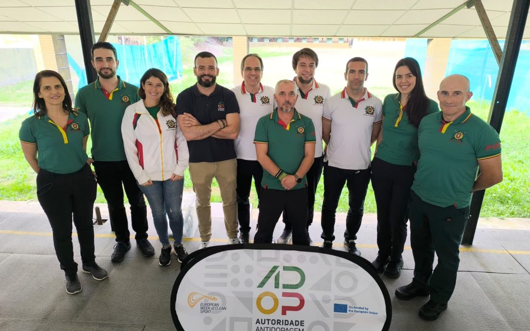 Formação Antidopagem prepara Seleção Nacional de Tiro para o Campeonato do Mundo no Cairo