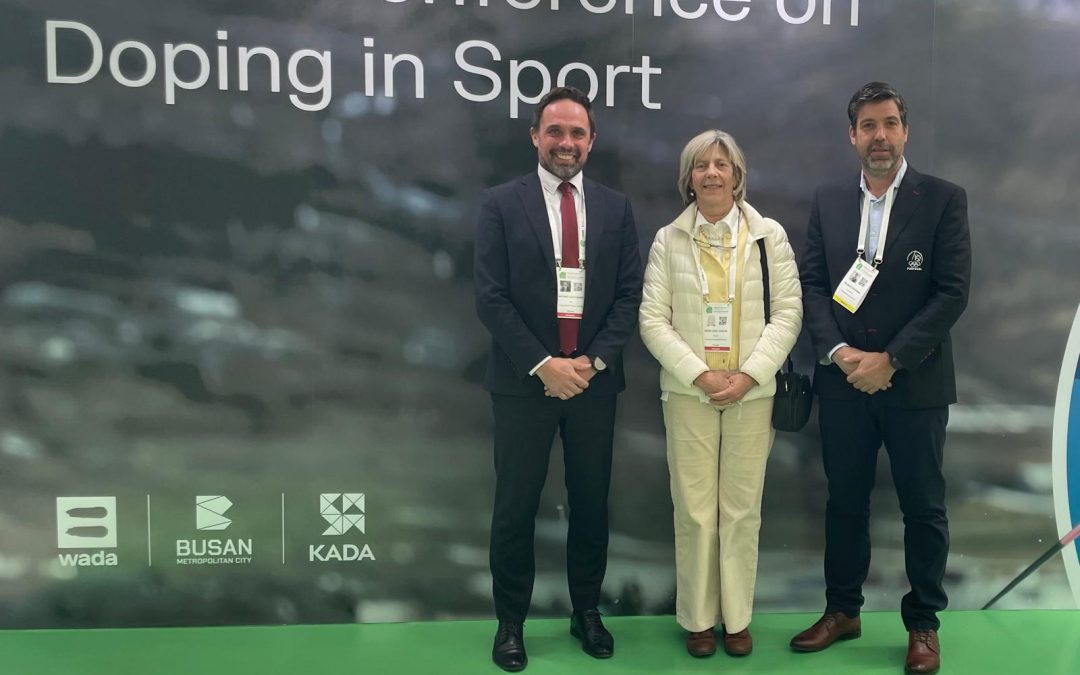 Terceiro dia da Conferência Mundial da WADA 👊👊
