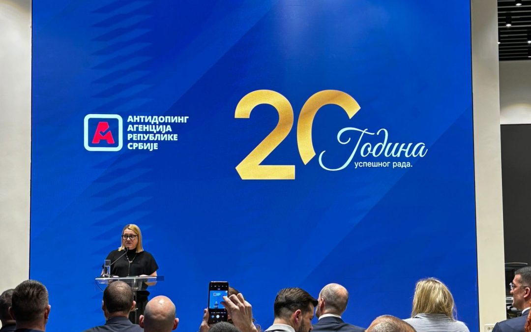 Autoridade Antidopagem de Portugal presente no 20.º aniversário da Agência Antidopagem da Sérvia