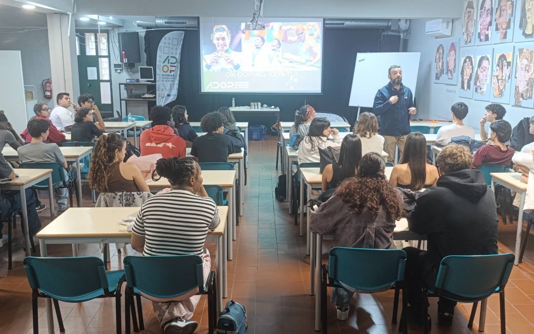 ESJAL recebeu controlo Antidoping – 100% Tu!