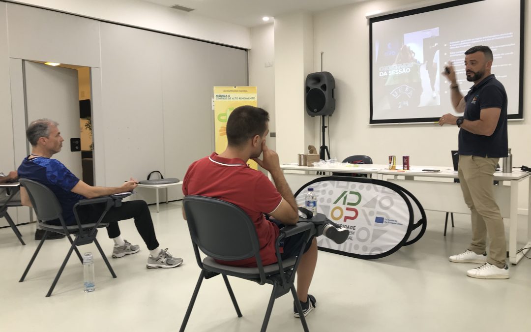 ADoP promove sessão de formação antidopagem no CAR de Badminton – Joaquim Lopes, nas Caldas da Rainha