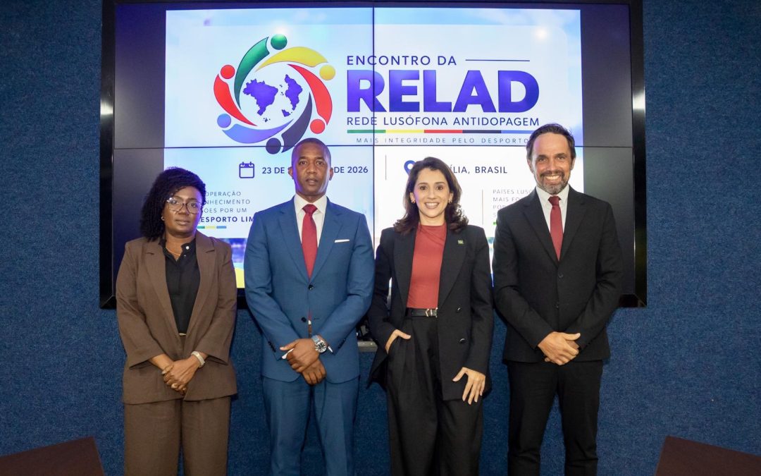 ADoP presente na Assembleia Geral da Rede Lusófona de Antidopagem em Brasília.